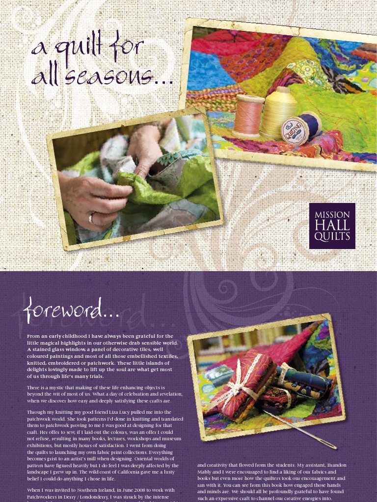 A Quilt For All Seasons PDF Quilting Quilt