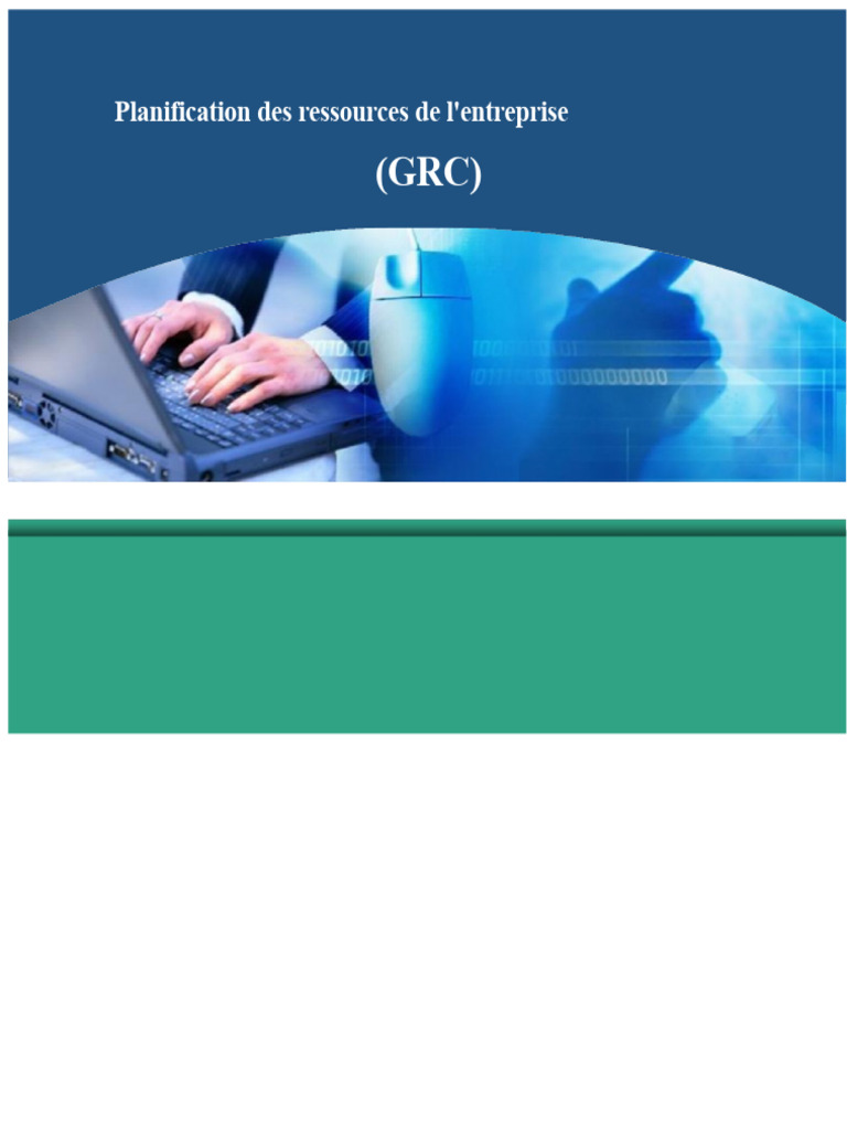 Introduction à la planification ERP | PDF | Progiciel de gestion ...