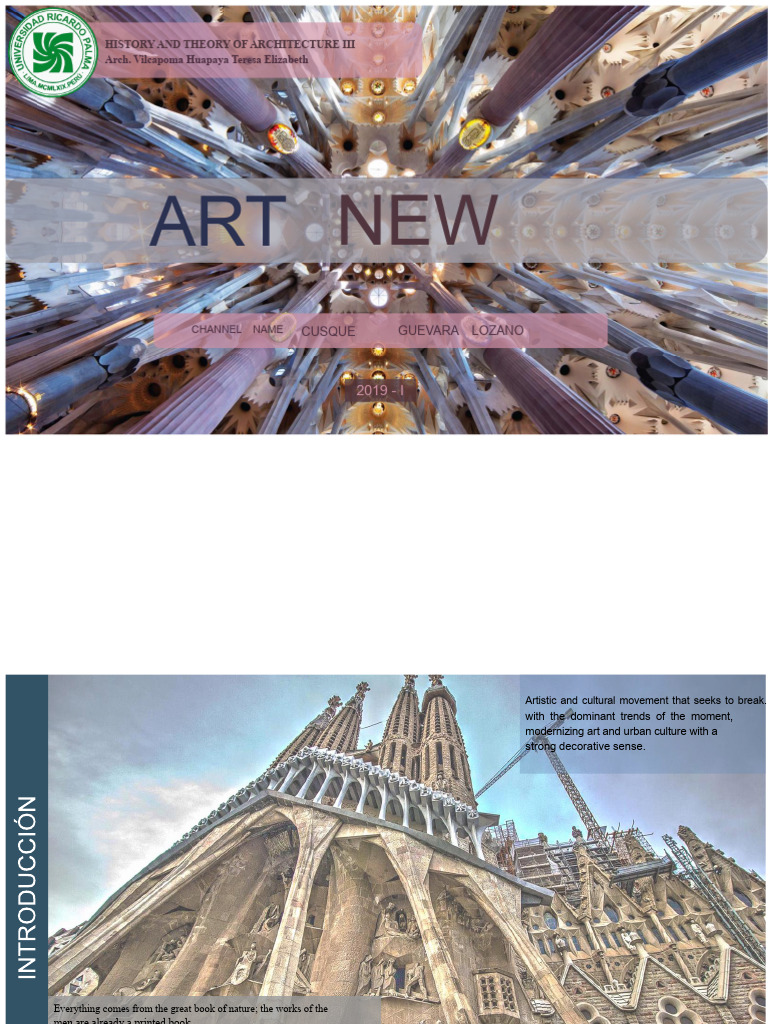 Art Nouveau Architecture Overview | PDF | Art Nouveau | Architectural ...