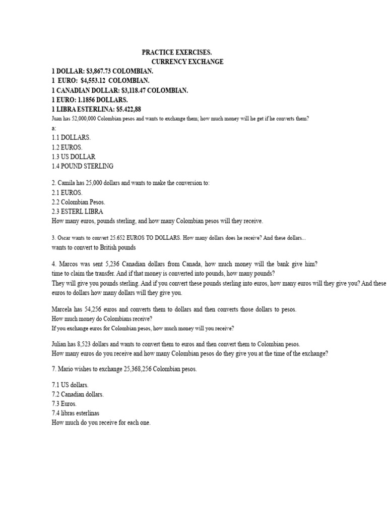currency-exchange-exercises-pdf