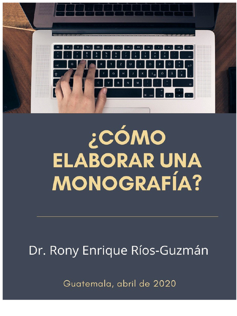 How To Write A Monograph Dr. Rony Rios | PDF | Stress (Biology ...