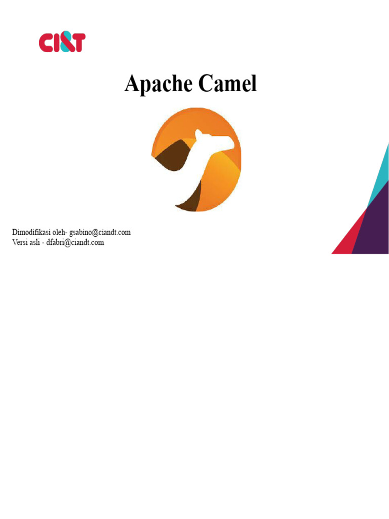Panduan Lengkap Apache Camel | PDF
