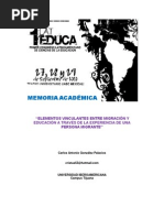 Elementos vinculantes...