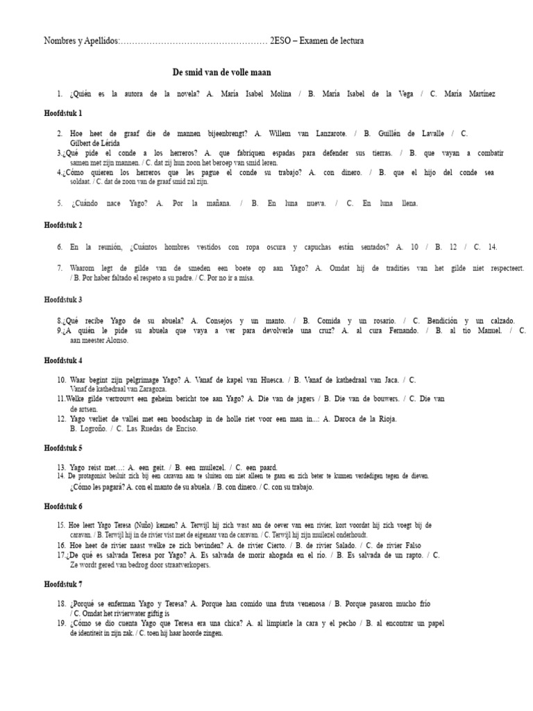 De Smid Van de Volle Maan | PDF