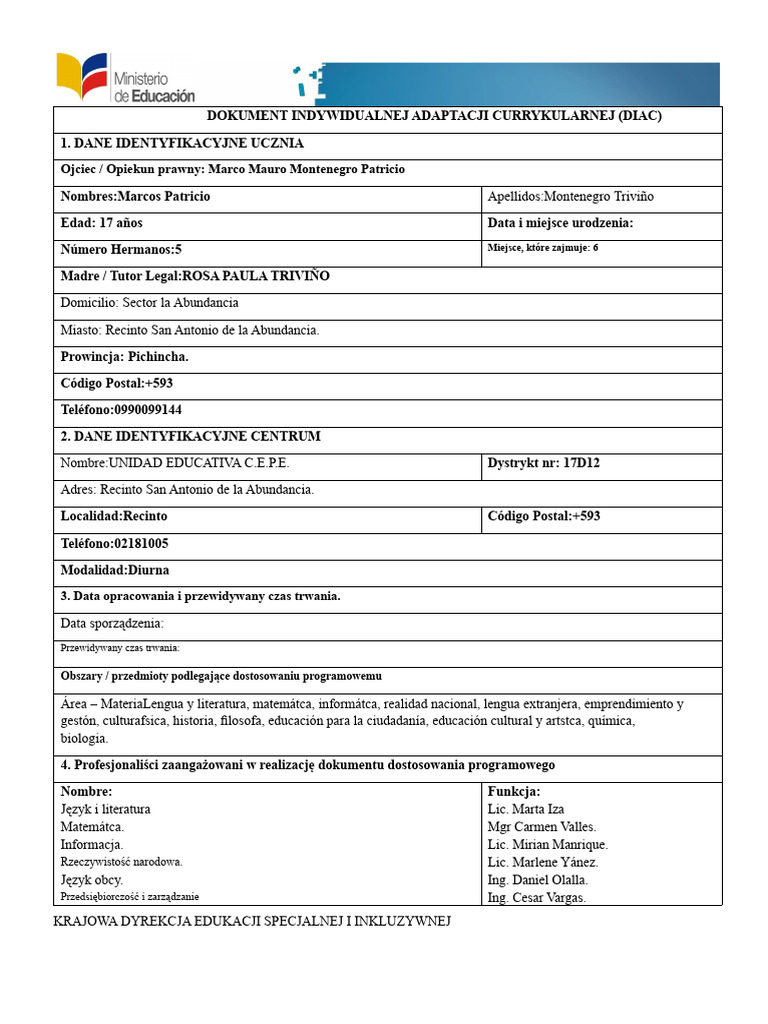 DIAC - Przykład | PDF