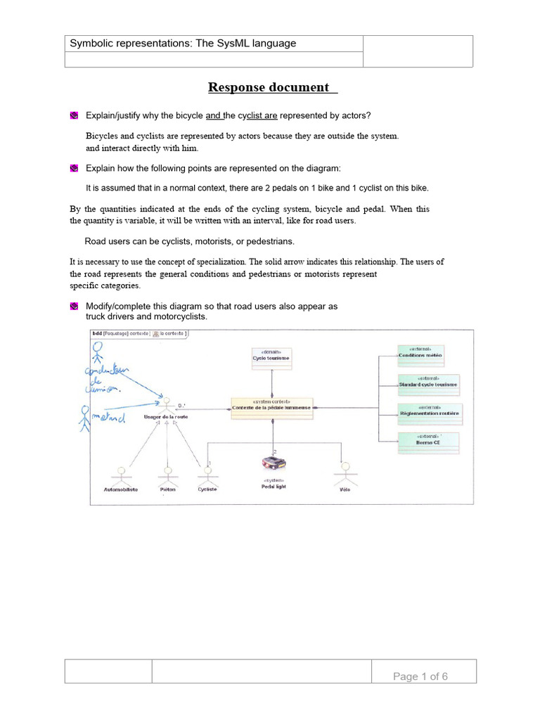 Document Response | PDF | Use Case | Road
