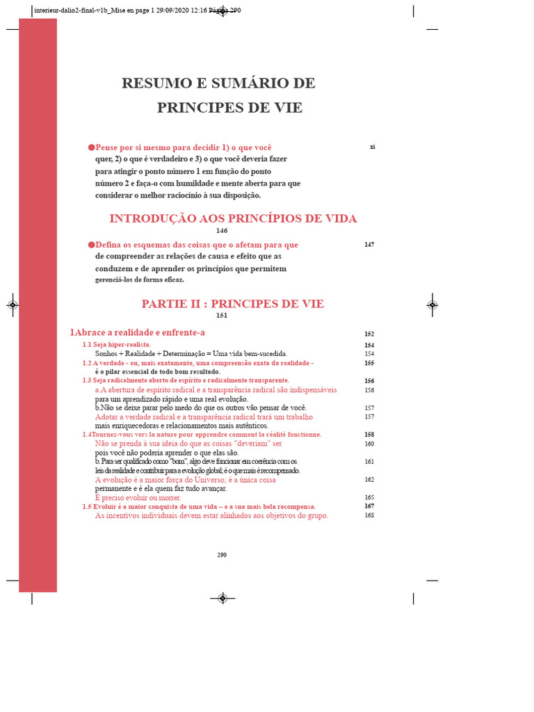 Princípios de Vida para Sucesso Pessoal | PDF | Aprendizado | Tempo