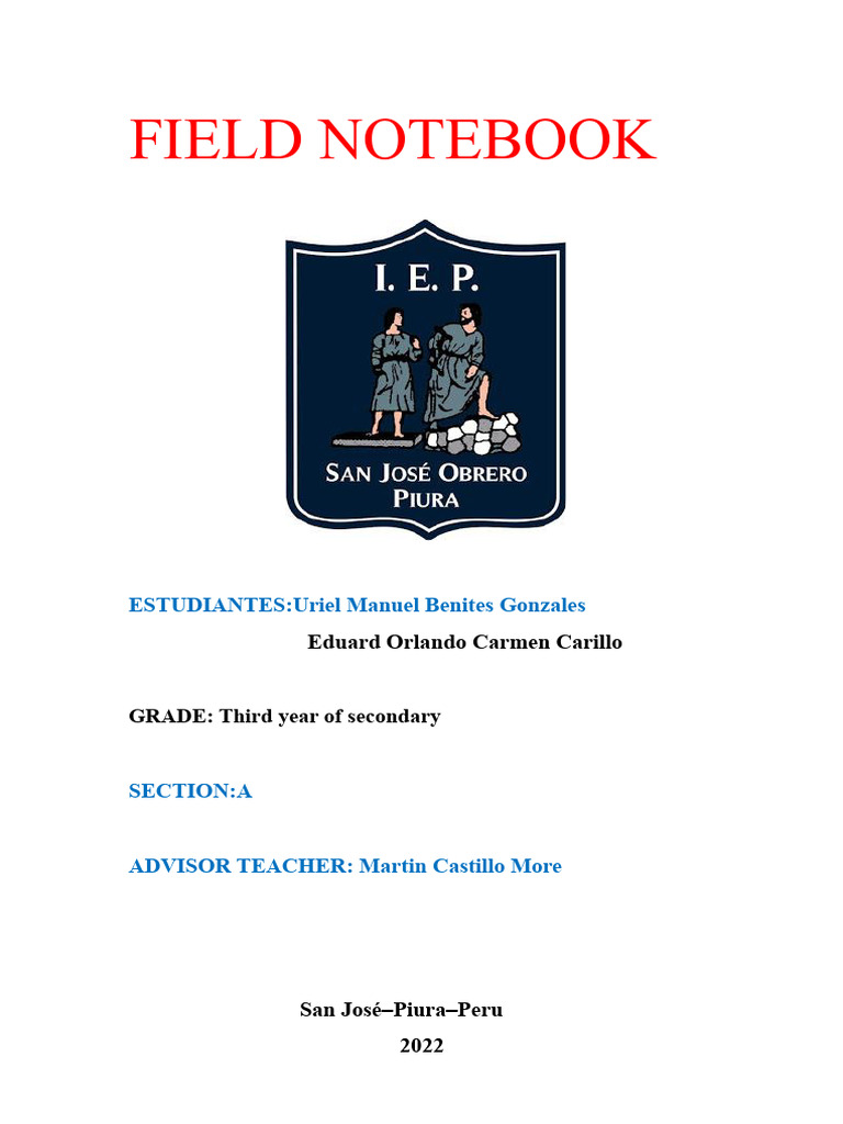 Field Notebook, Drip Irrigation | PDF | Botany | Agriculture