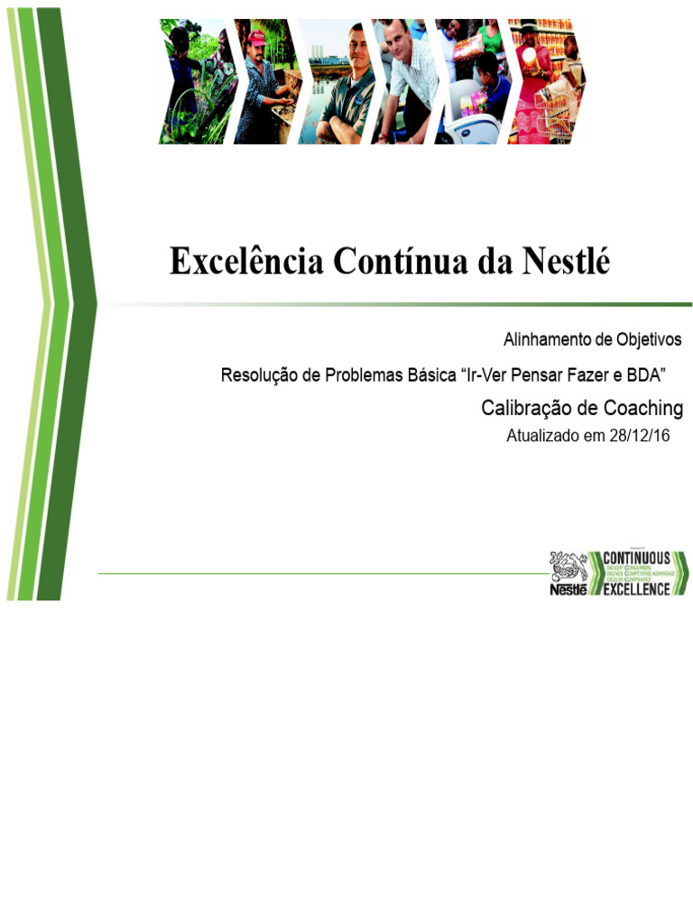 Estratégias de Coaching e GSTD na Nestlé | PDF