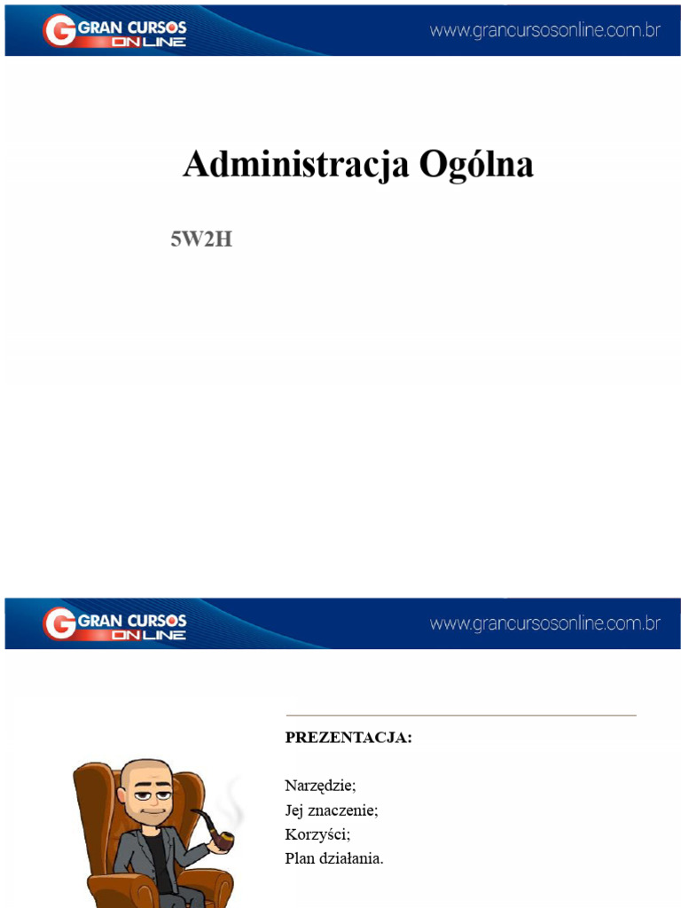 (APOSTILA) Lekcja 29 - Narzędzia - 5W2H. | PDF