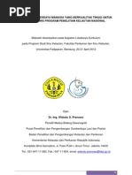 Download Menuju SDM yang berkualitas tinggi untuk mendukung program penelitian kelautan nasional by dodolipet69 SN95032792 doc pdf