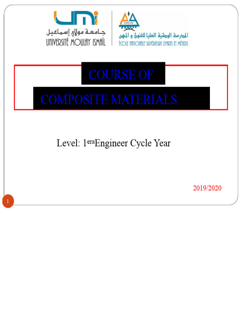 Composite Materials - Ch1 | PDF | Composite Material | Fibers