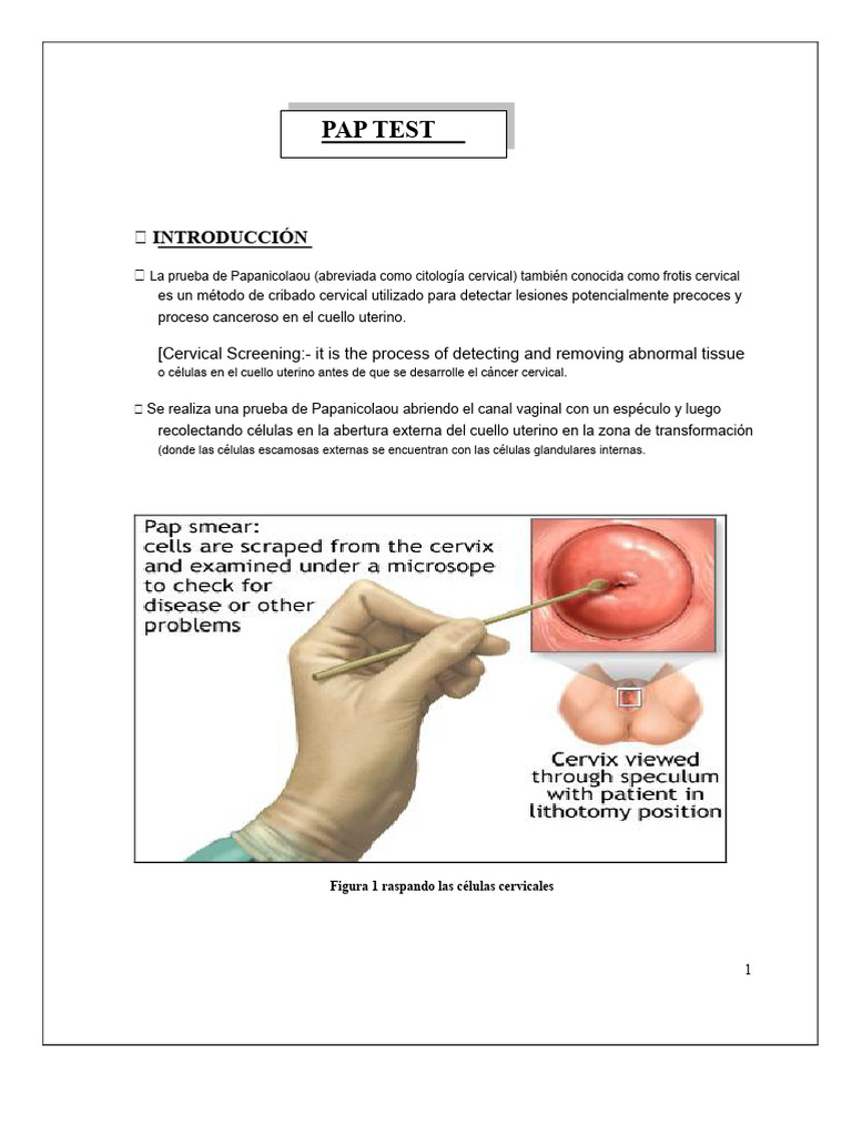 Prueba de Papanicolaou | PDF | Cáncer | Medicina