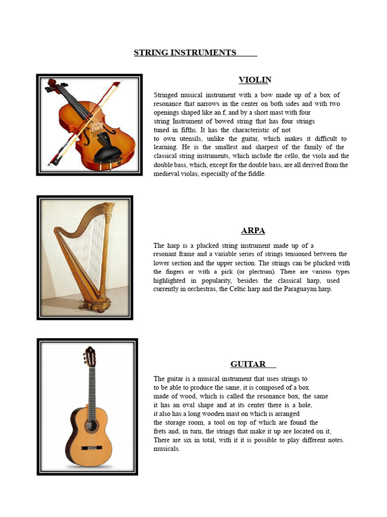 Wind Instruments | PDF | String Instruments | Musical Instruments