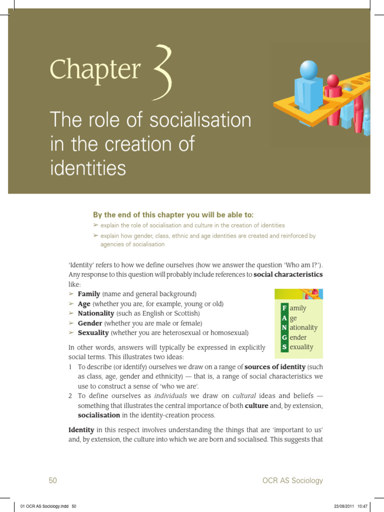 Socialisation's Role in Identity Formation | PDF | Identity (Social ...