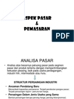 Aspek Pasar