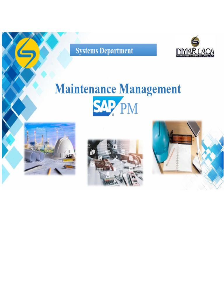 SAP PM Maintenance Management Overview | PDF