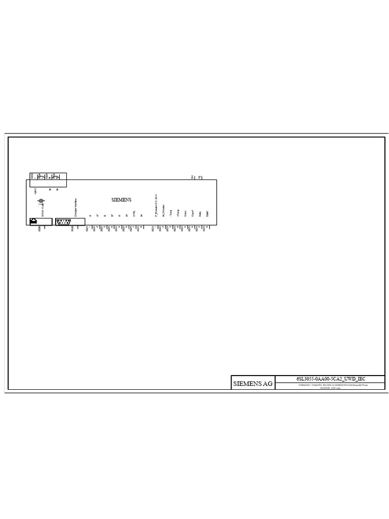 Siemens 6SL3055-0AA00-5CA2 UWD Guide | PDF