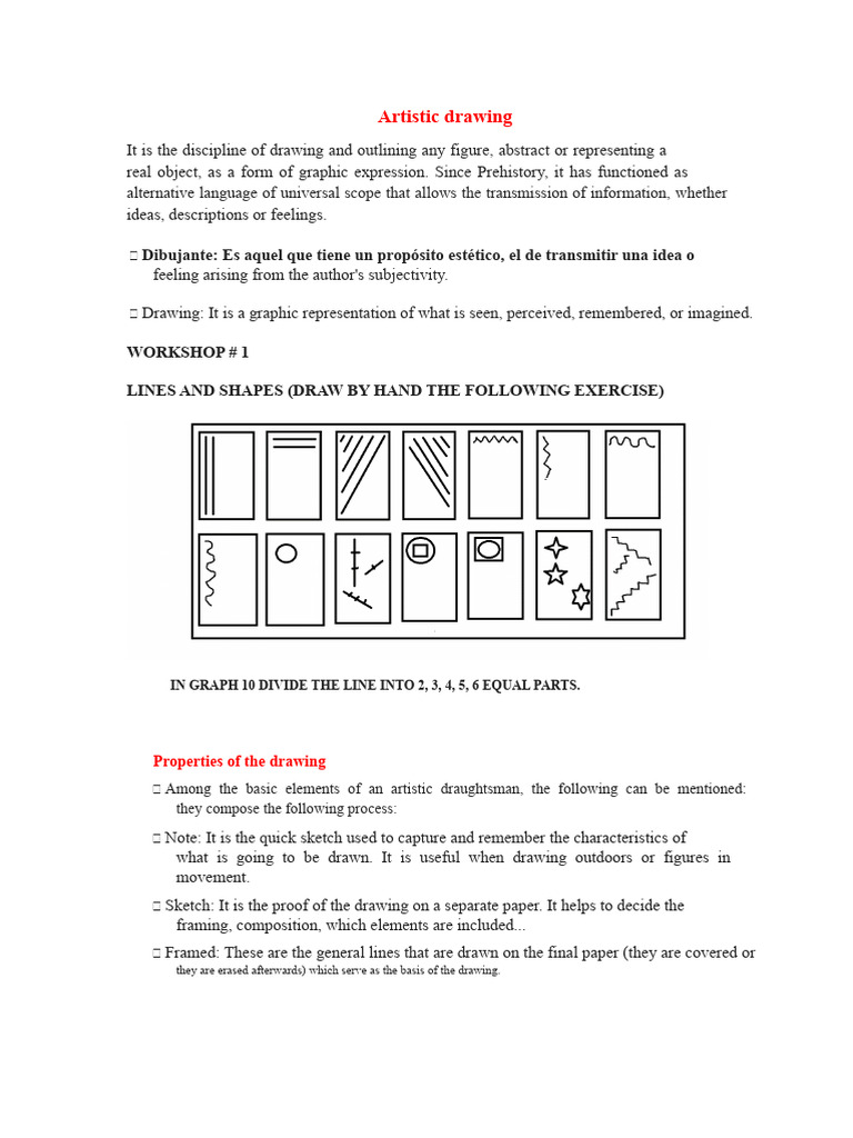 Essentials of Artistic Drawing Techniques | PDF | Drawing | Lighting