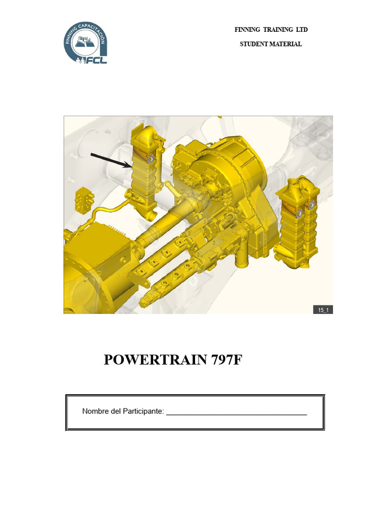 Powertrain 797F Training Materials | PDF | Clutch | Valve