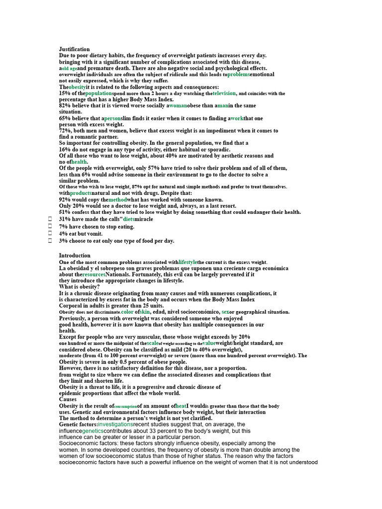 Understanding Obesity: Causes and Effects | PDF | Obesity | Body Mass Index