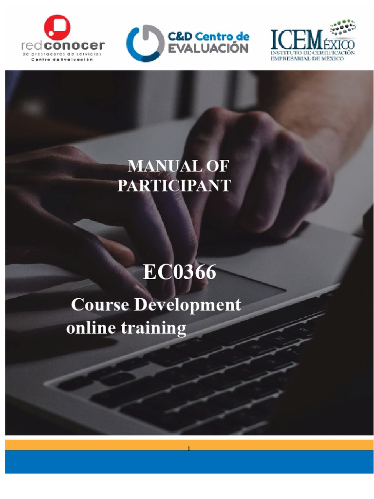 Online Training Course Development Manual | PDF | Educational ...
