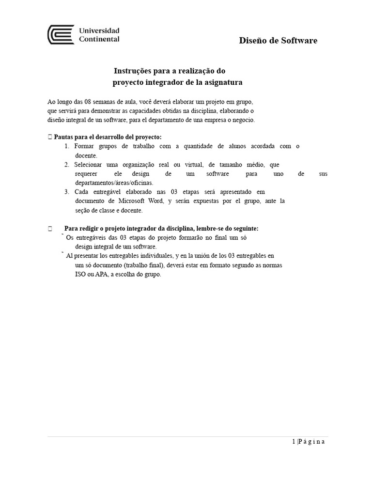 Projeto Integrador: Design de Software | PDF | Diagrama de caso de uso ...