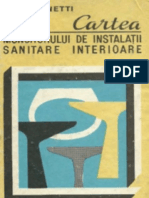 Cartea Muncitorului de Instalatii Sanitare Interioare