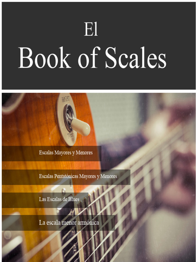 Guía de Escalas Musicales para Guitarra | PDF | Escala (música ...