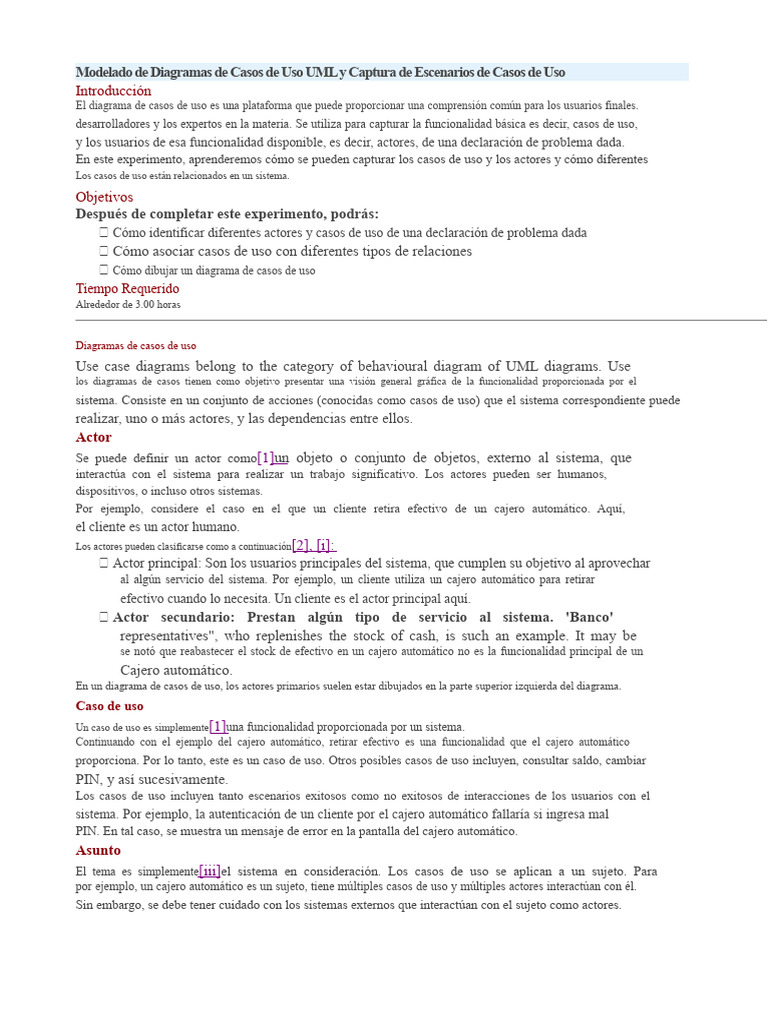 Diagramas de Casos de Uso UML Explicados | PDF | Caso de uso | Lenguaje ...