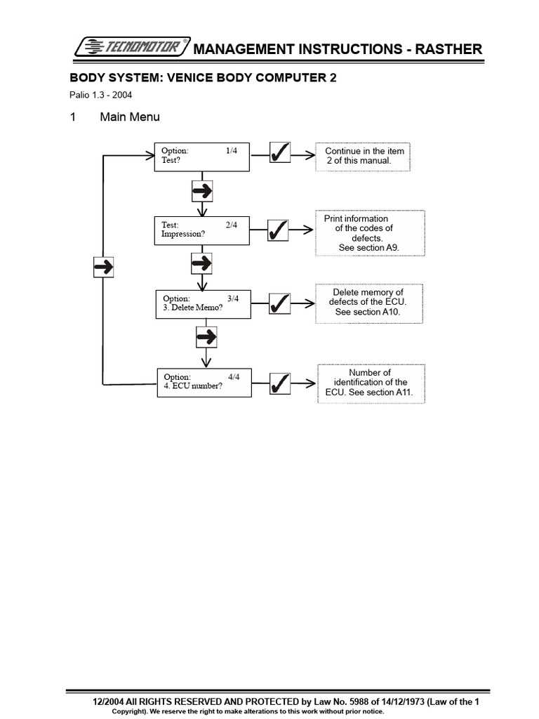 Fiat Idea 1.8 Venice Body Computer 2 - Scanner Procedures | PDF | Relay ...