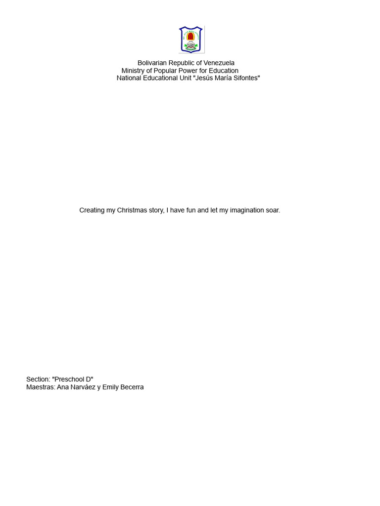 Christmas Learning Project | PDF | Christmas | Learning