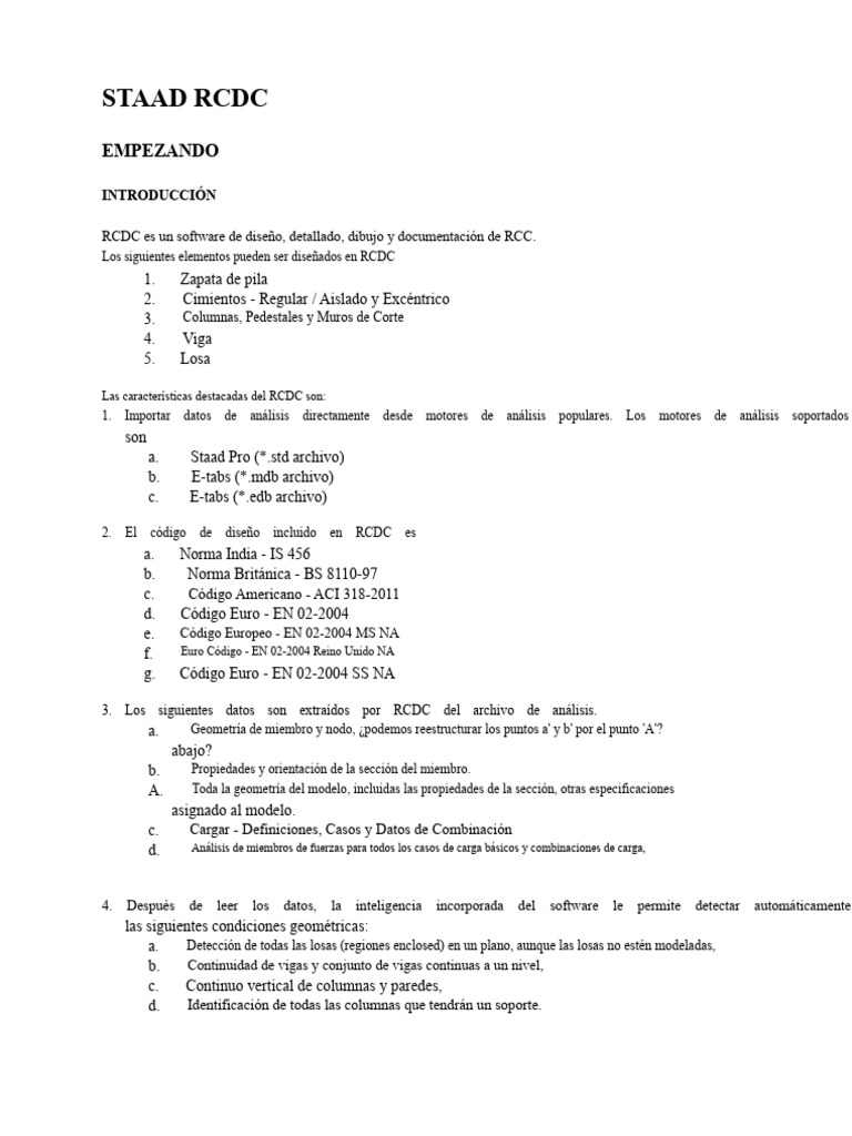 Diseño y Documentación con RCDC | PDF | Software | Informática