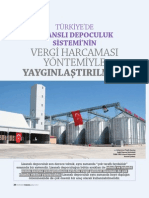 Türki̇ye'de Li̇sansli Depoculuk Si̇stemi̇ni̇n Vergi̇ Harcamasi Yöntemi̇yle Yayginlaştirilmasi - Numan Şakar