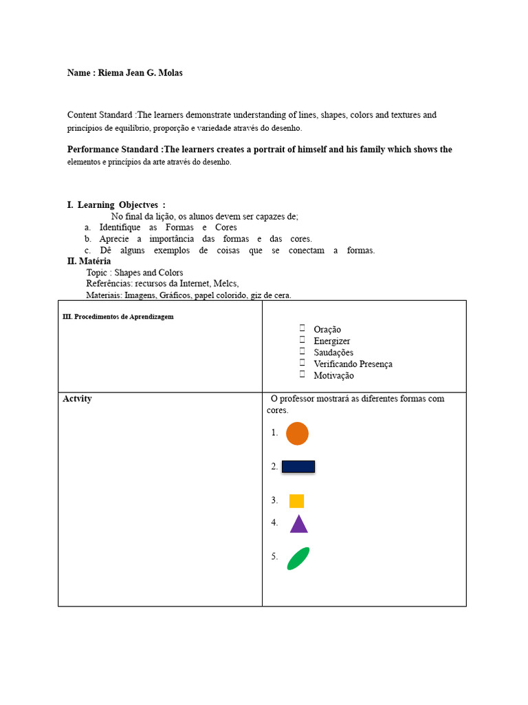 Entendendo Formas e Cores no Desenho | PDF | Cor | Geometria