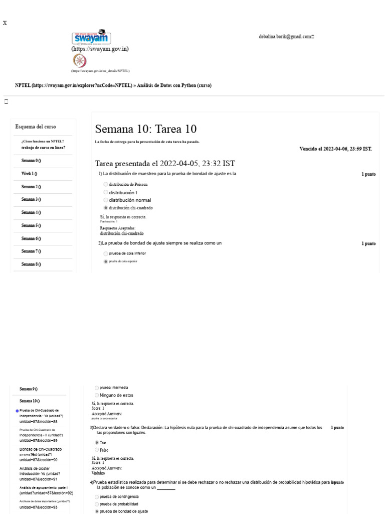 Análisis de Datos Con Python - Unidad 12 - Semana 10 | PDF | Prueba de ...