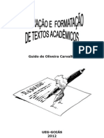 Elaboração e Formatacao de Trabalhos Academicos - Book - v2012