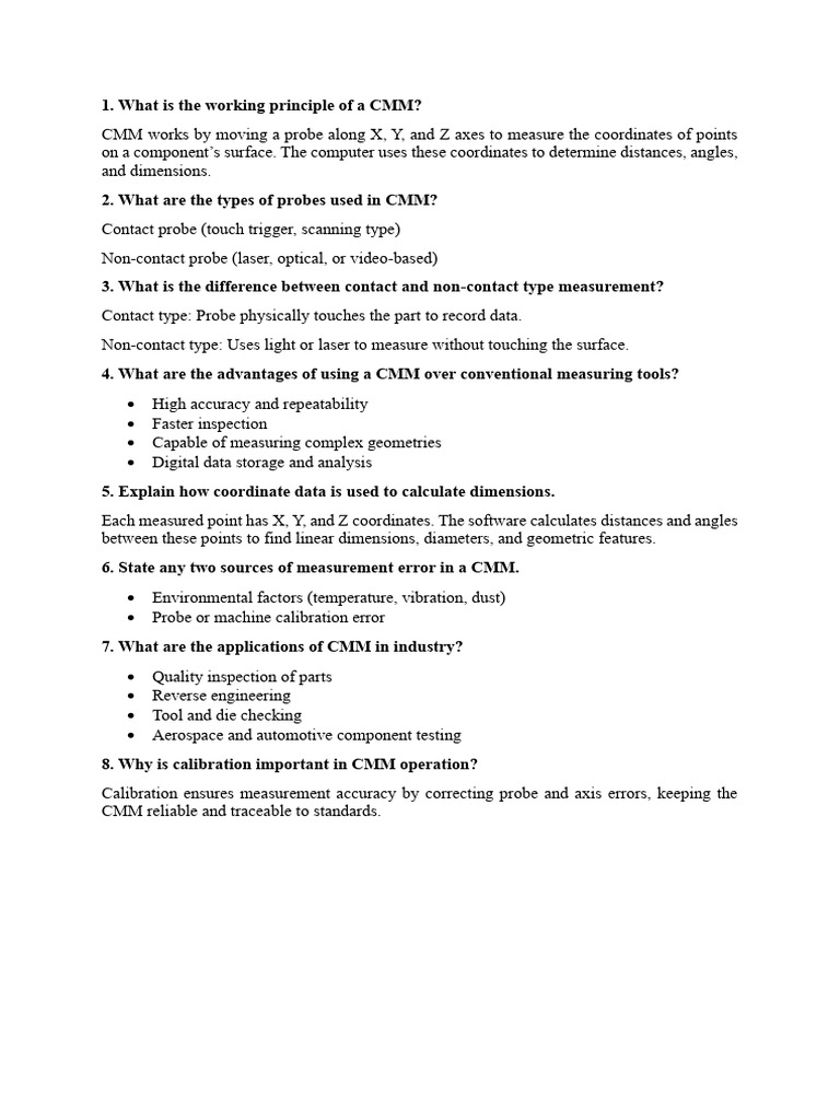QA CMM | PDF