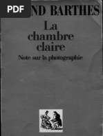 Roland Barthes - La Chambre Claire