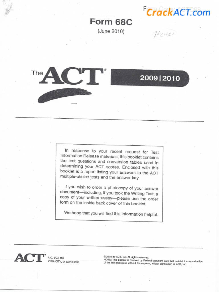 ACT and SAT Test Resources Online | PDF