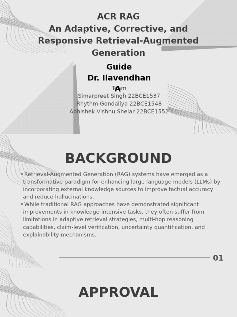 Acr Rag Review 1.Pptx | PDF | Computing | Cognitive Science