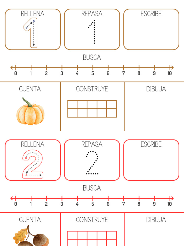 Actividades de Rellenar y Repasar | PDF