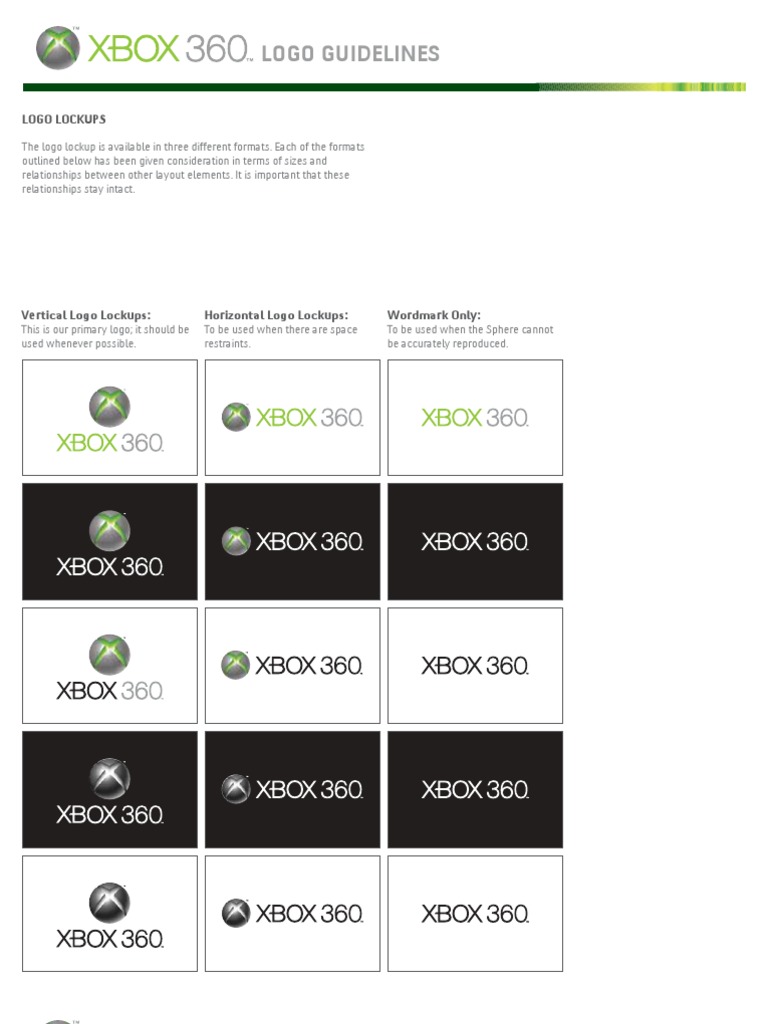 Xbox Brand Guidelines | Microsoft Trademark And Brand Guidelines – HBOB