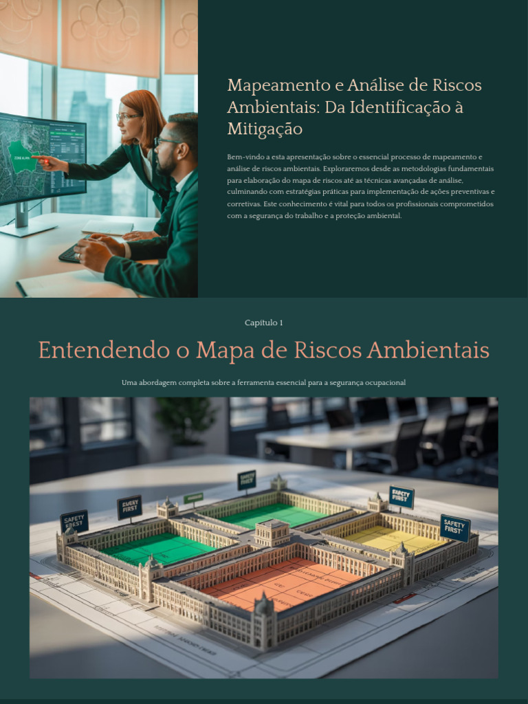 Mapeamento e Análise de Riscos Ambientais | PDF | Avaliação de risco ...