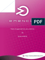 Emencia - Dossier Solution Site Mobile Emencia