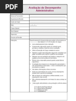 Avaliação de Desempenho -Administrativo
