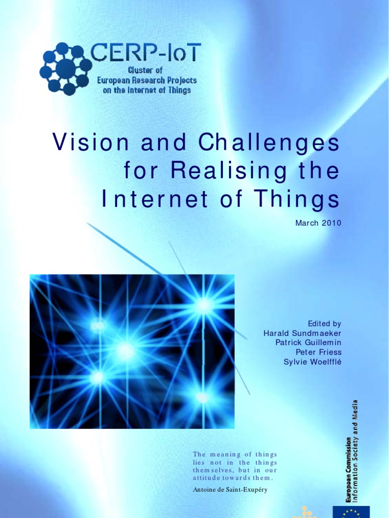 IoT Cluster Book March 2010 | PDF | Internet Of Things | Radio ...