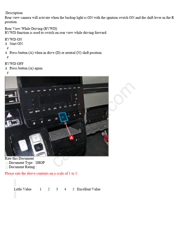 Advanced Driver Assistance System (ADAS) Rear View Monitor (RVM ...