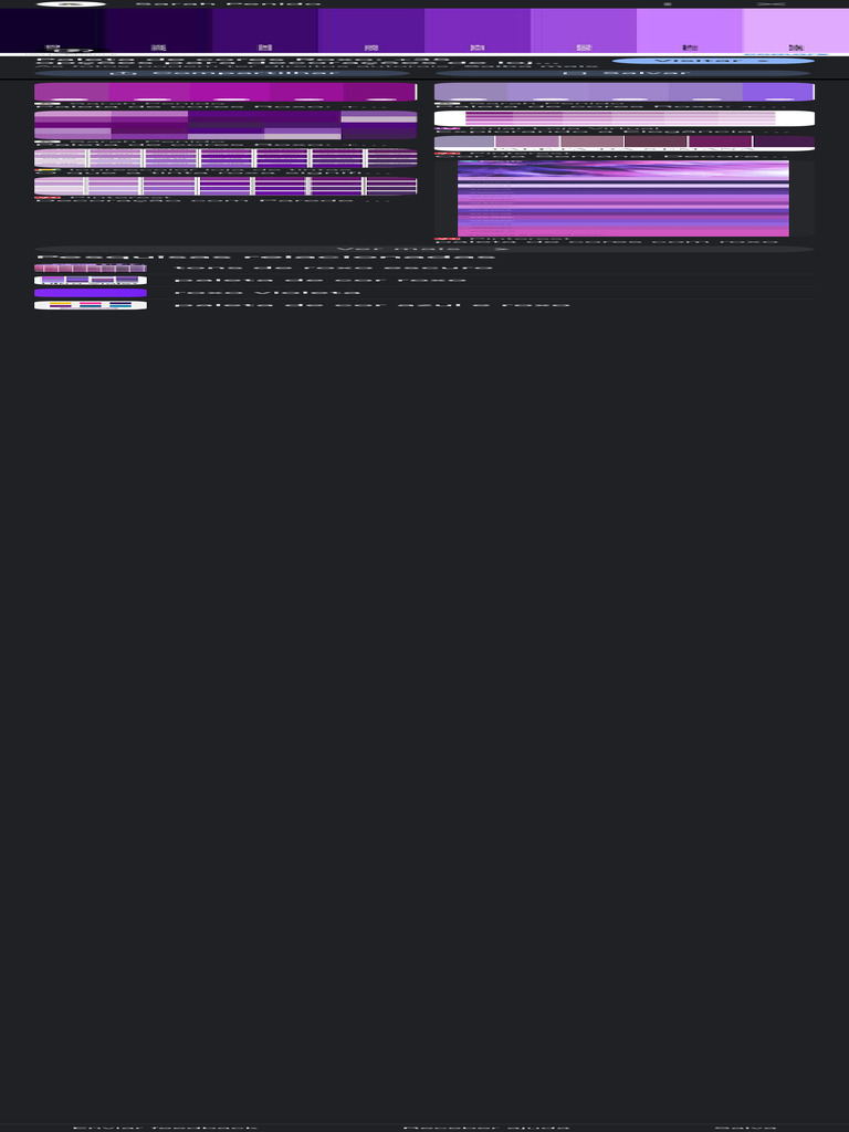 Paleta de Cores Roxo: +35 Ideias Decorativas | PDF