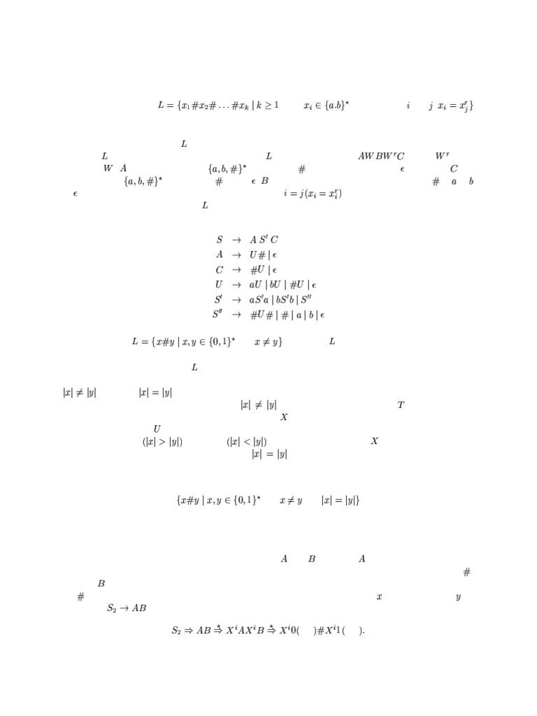 HW 2 Sol | PDF | Language Mechanics | Mathematical Logic